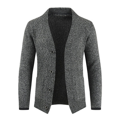 Herrenstrickjacke mit Schalkragen - Emil