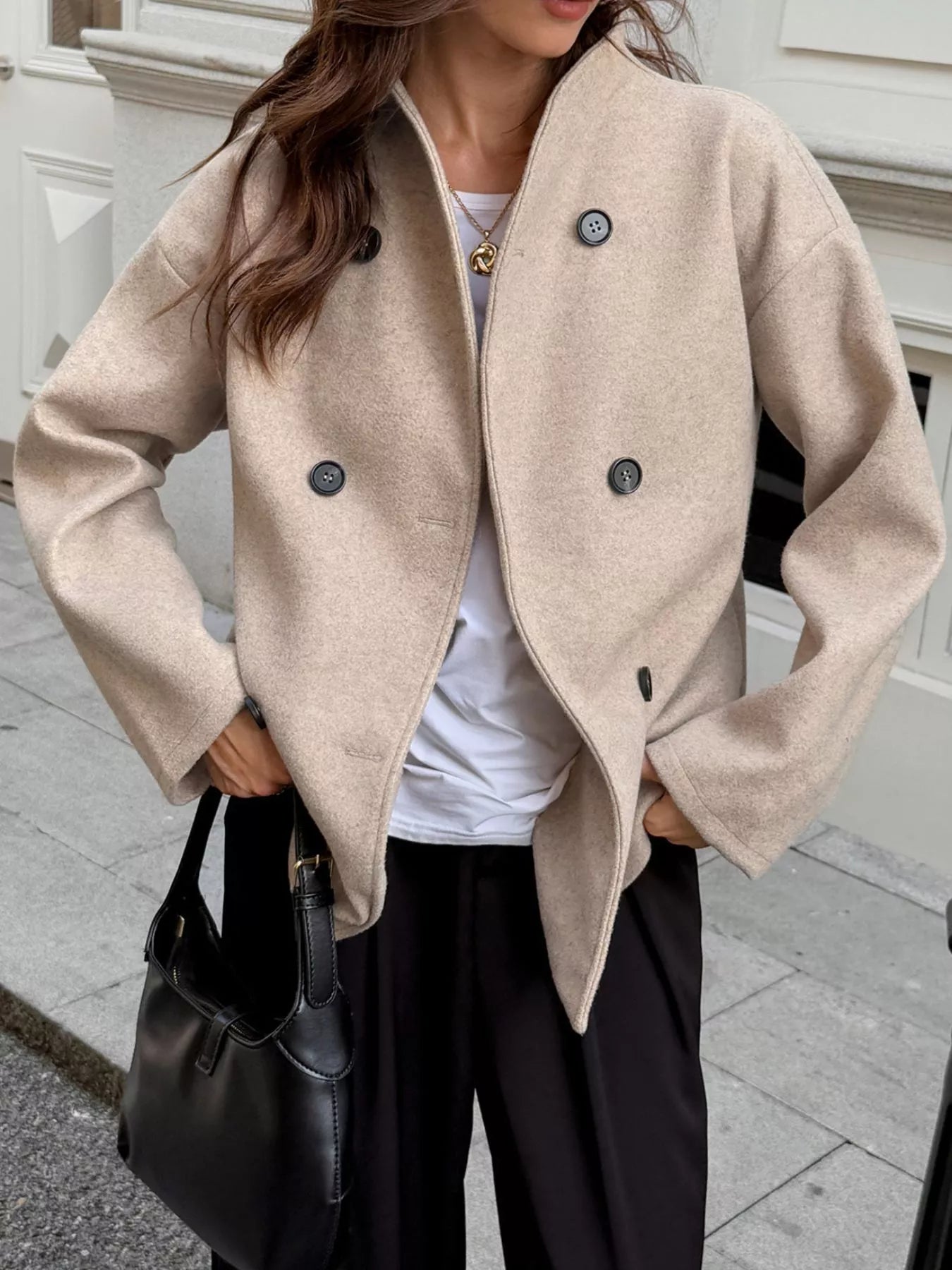 Damenjacke aus weicher Wolle - Enore