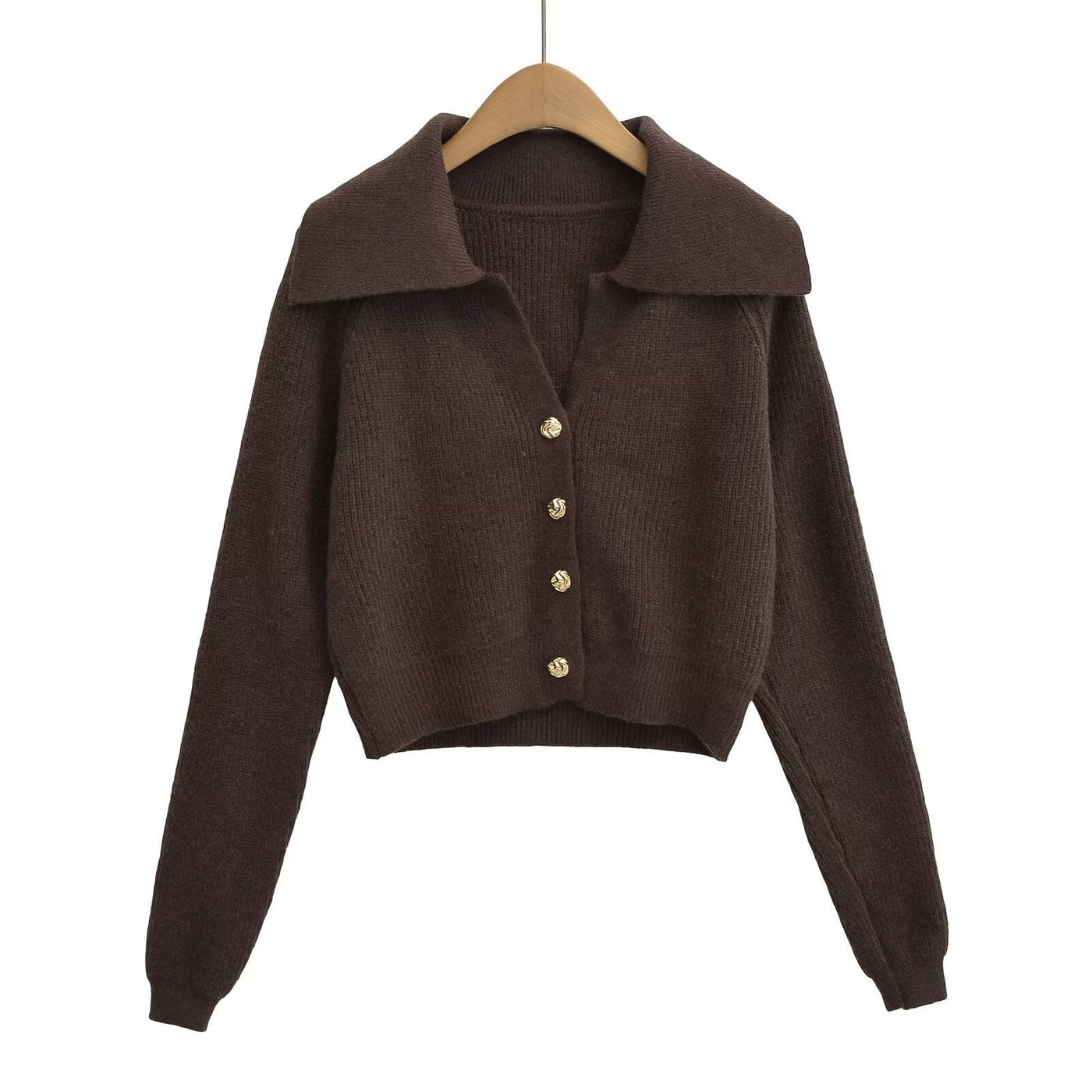 Damen Strickjacke mit Reverskragen - Livia