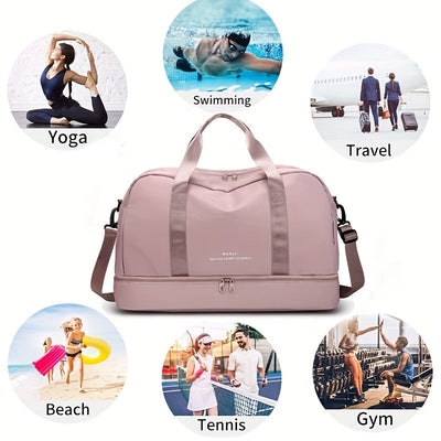 Cleotilde - Vielseitige, erweiterbare Wochenendtasche