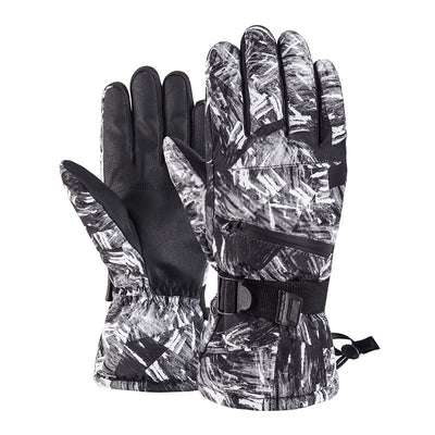 Warme und wasserdichte Unisex-Skihandschuhe