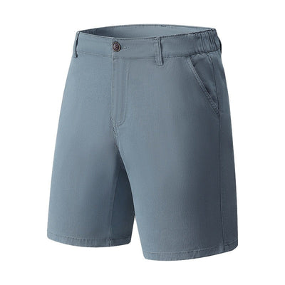 Gerade Herren-Shorts aus gewebtem Stretchmaterial - Andrés