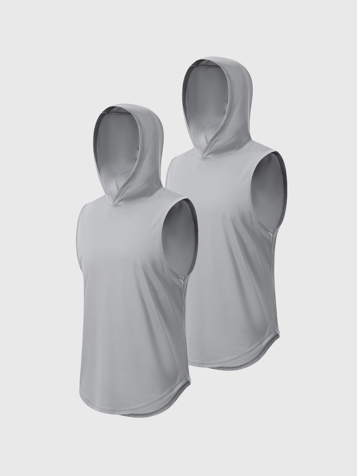 Ärmelloses T-shirt mit Kapuze