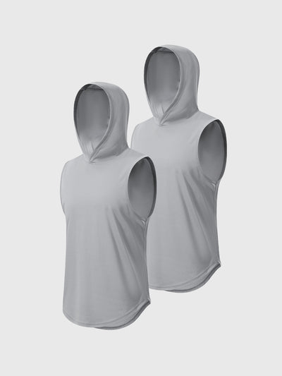 Ärmelloses T-shirt mit Kapuze