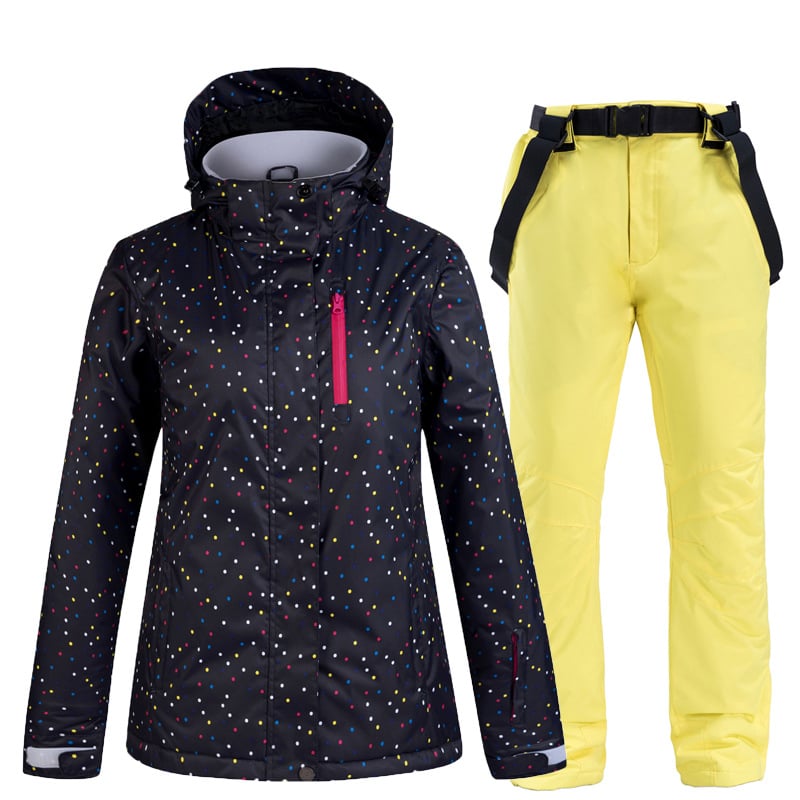 Warmer und wasserdichter Skianzug für Damen - Liora