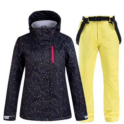 Warmer und wasserdichter Skianzug für Damen - Liora