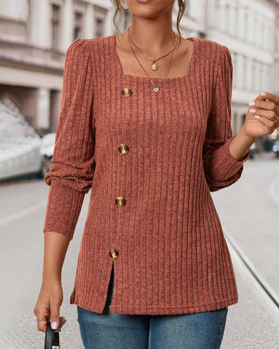 Flora - Elegante Strickoberteil