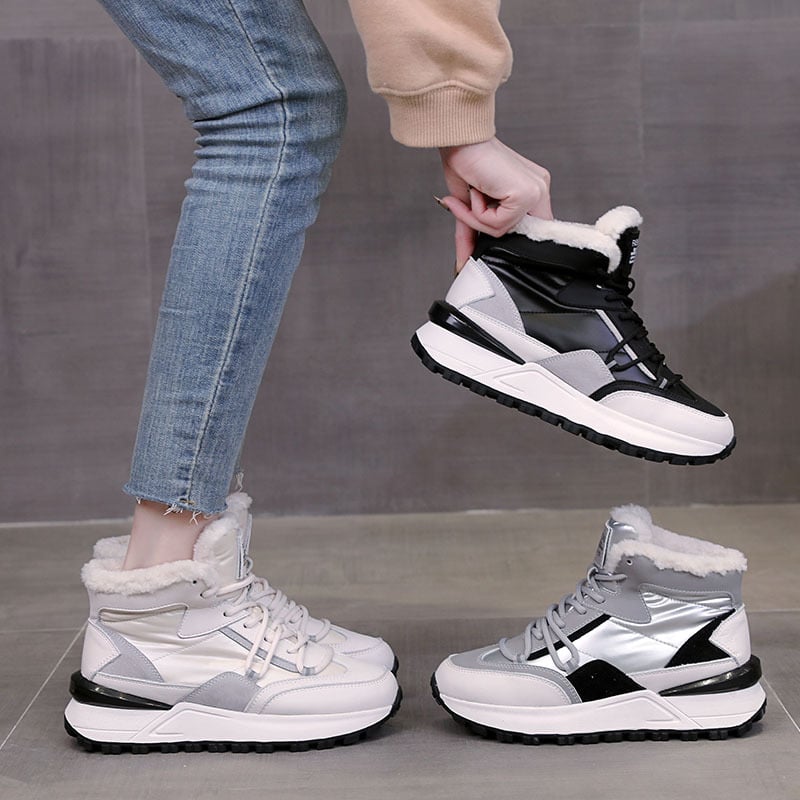 Damen-Winterpantoffeln mit warmem Futter und rutschfester Sohle - Yensi
