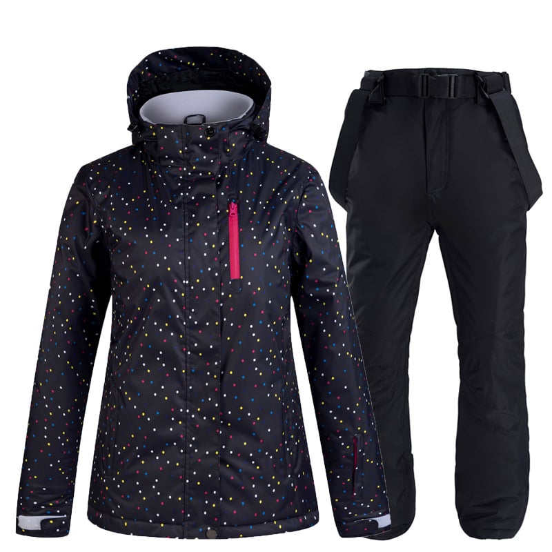 Warmer und wasserdichter Skianzug für Damen - Liora
