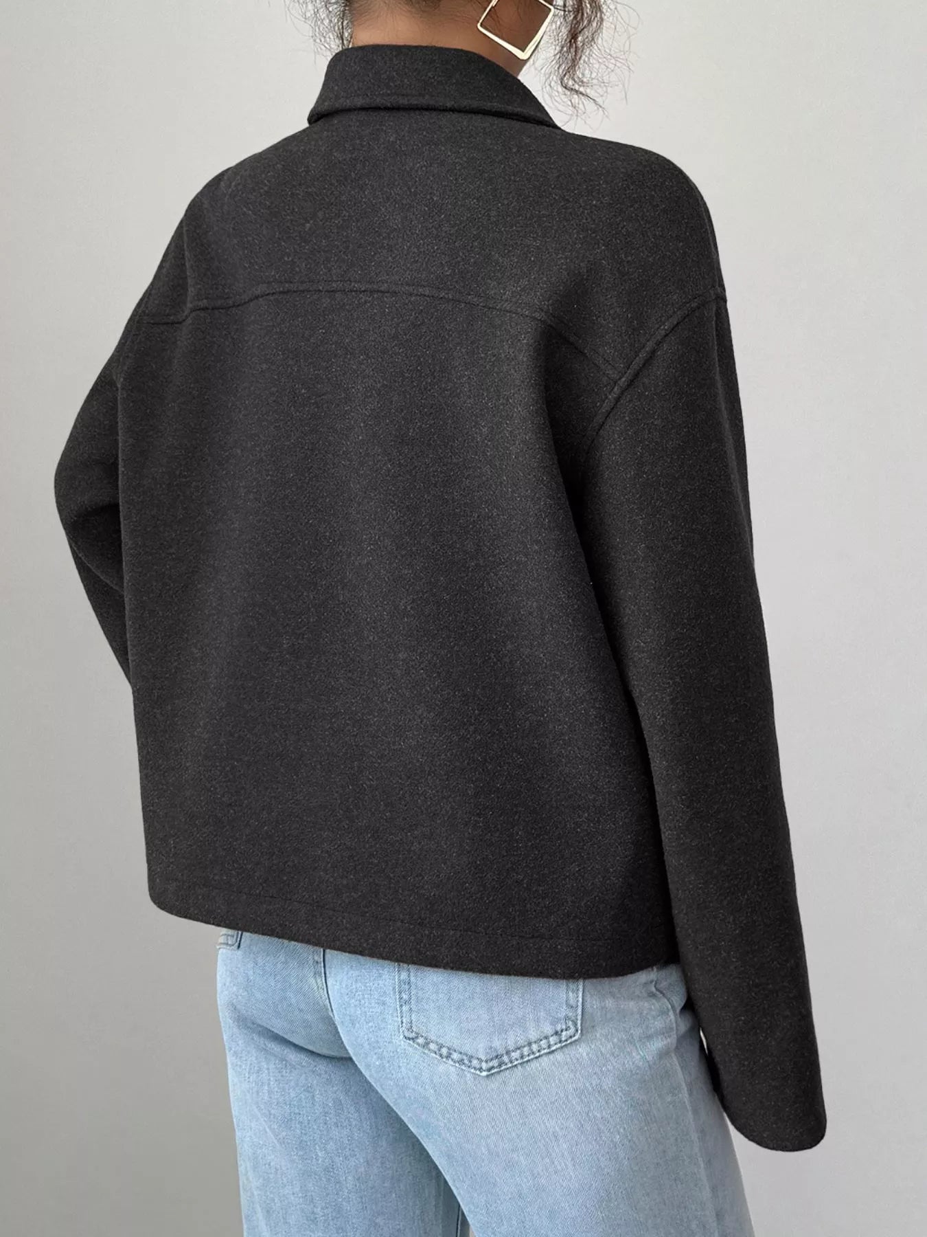 Lässige Damenjacke mit Reißverschluss - Alena