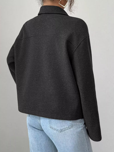 Lässige Damenjacke mit Reißverschluss - Alena