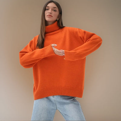 Danissa Strickpullover mit Rollkragen