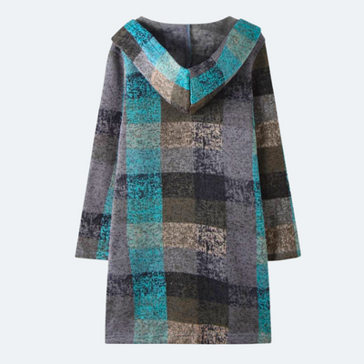 Edith - Bunte warme Strickjacke