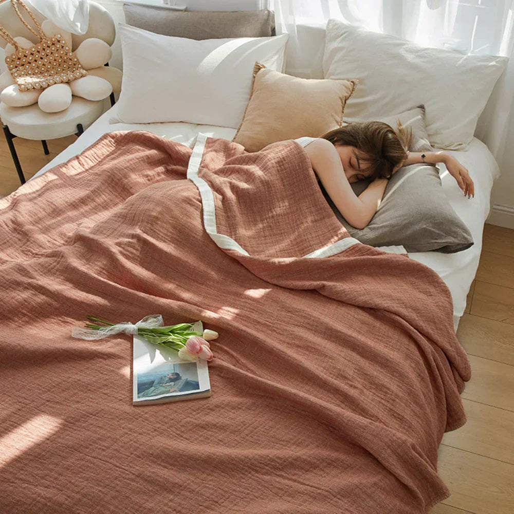 Sechslagige Decke