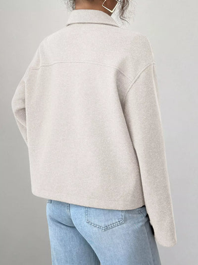 Lässige Damenjacke mit Reißverschluss - Alena