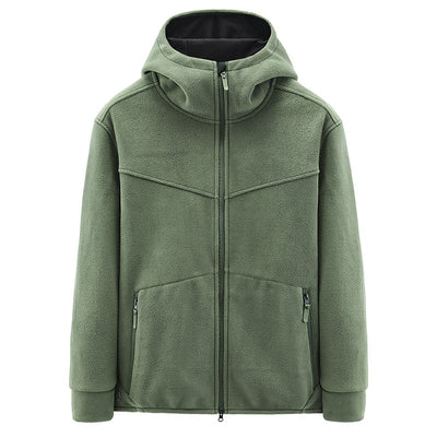 Fleecejacke mit Kapuze für Männer - Nils