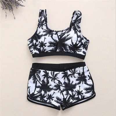 Kokosnusspalmen-Sportbikini