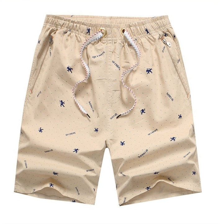 Bedruckte Baumwollshorts für Männer im Freizeitstil - Ivan