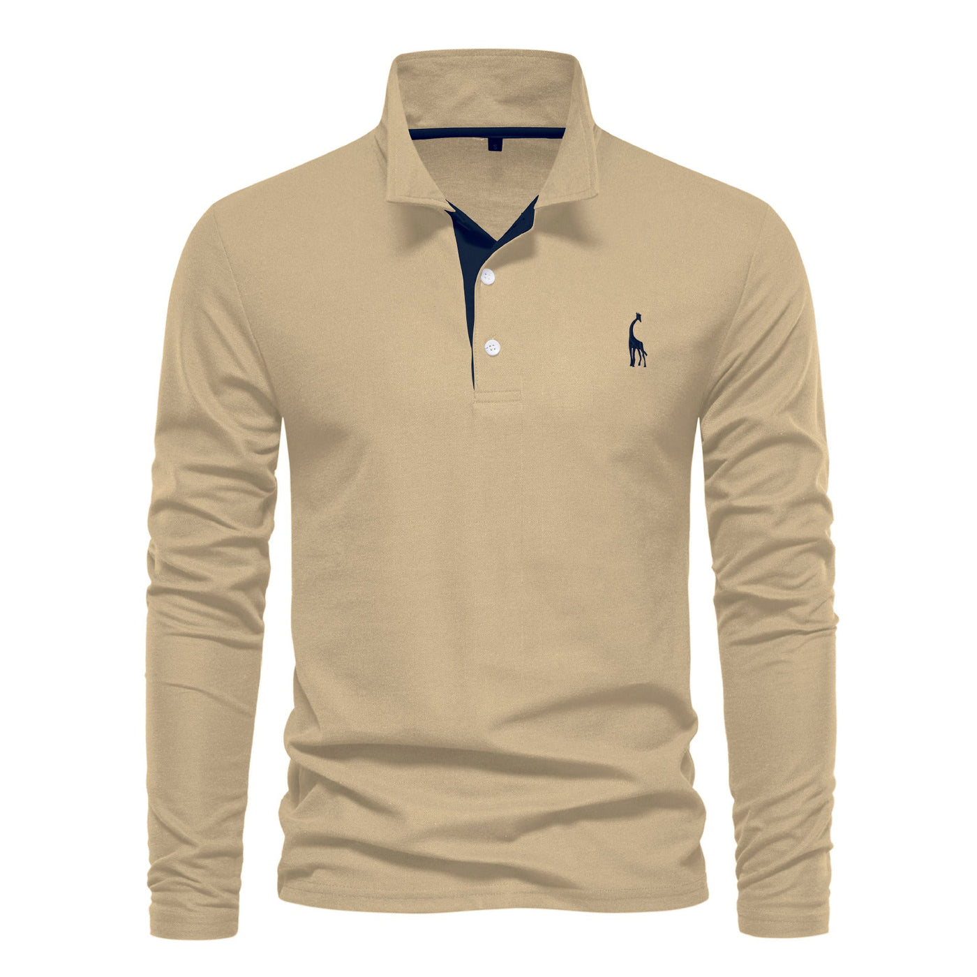 Langärmeliges Herren-Poloshirt - Dario