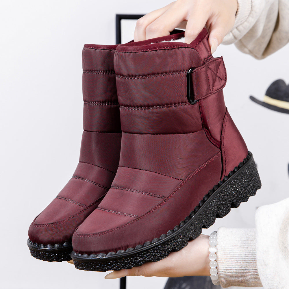 Wasserdichte gefütterte Damen-Winterstiefel - Paula