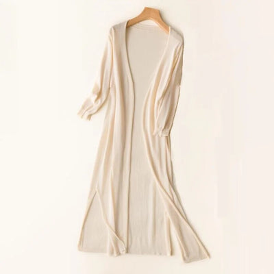 ALYSSA - Langer Strick-Cardigan