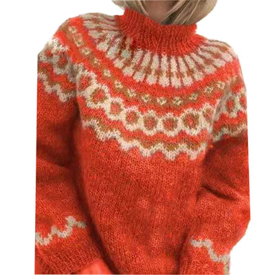 ATHENA - Rollkragenstrickpullover für Damen
