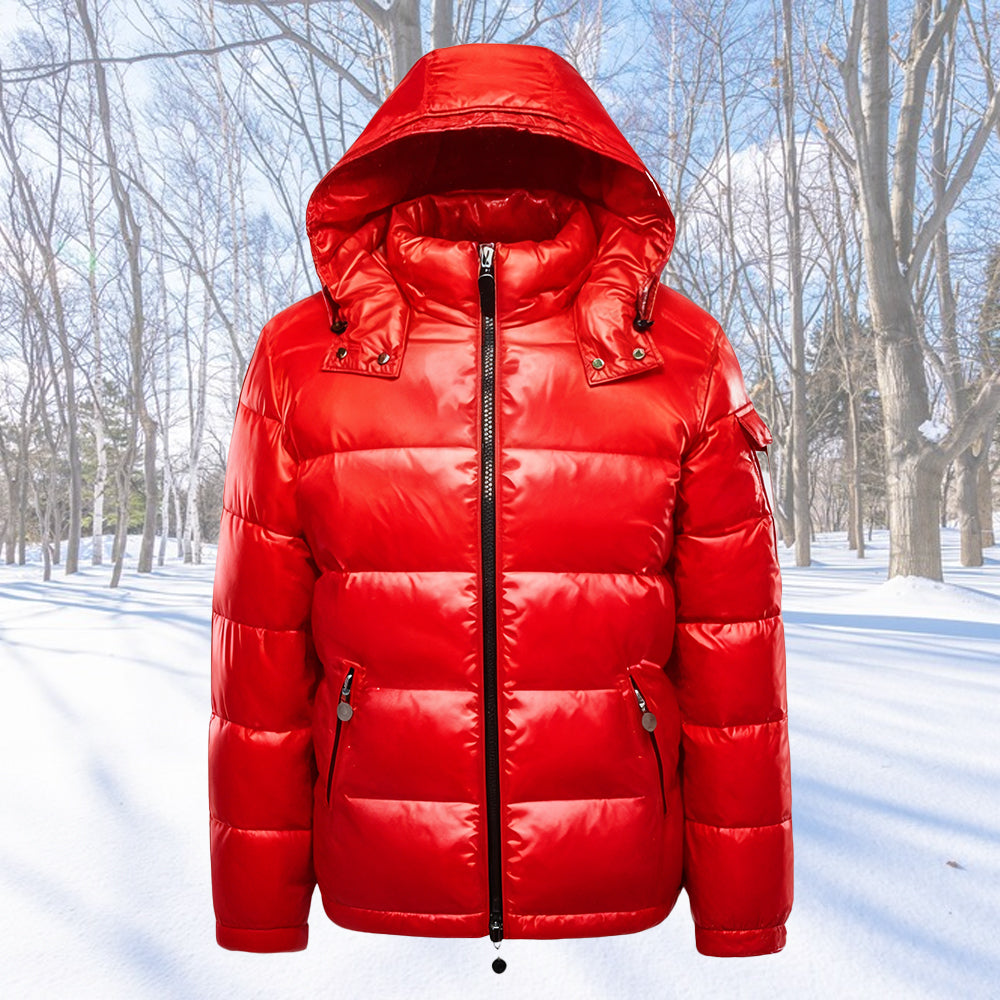 Wasserdichte Steppjacke mit Kapuze - Arianna