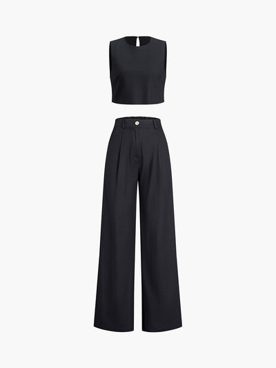 Esther - Zweiteiliges Boho-Hosen-Set