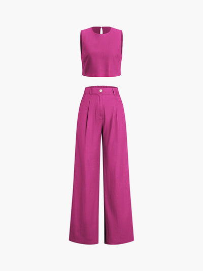 Esther - Zweiteiliges Boho-Hosen-Set