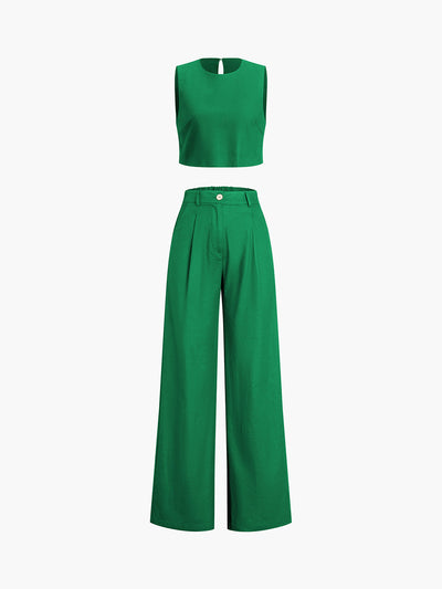 Esther - Zweiteiliges Boho-Hosen-Set