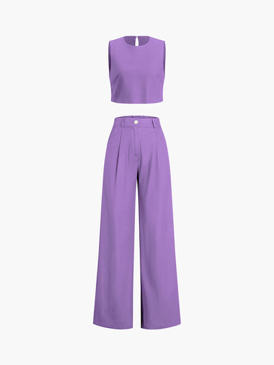 Esther - Zweiteiliges Boho-Hosen-Set