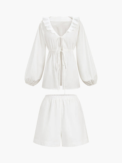 Melody - Zweiteiliges Boho Shorts Set