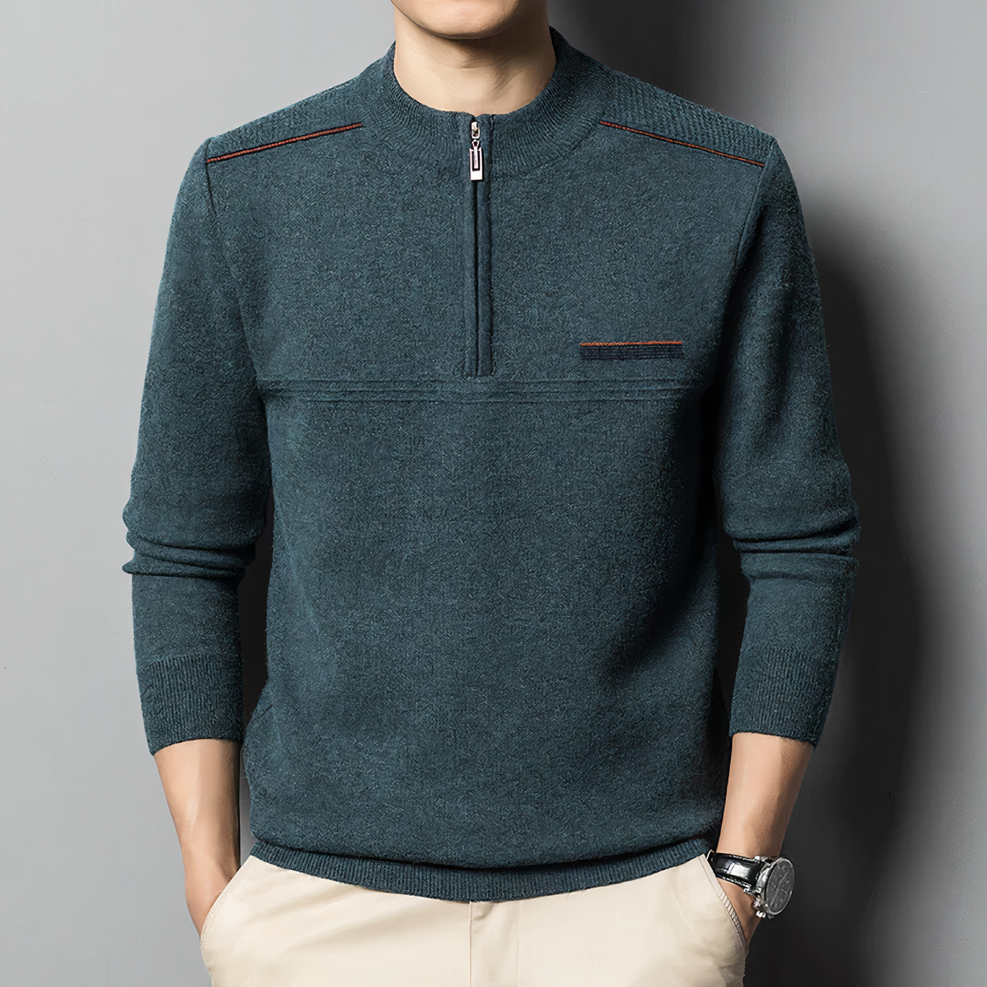 BRENNER - Weicher und bequemer Pullover für Männer