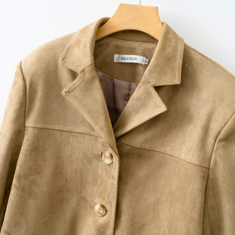 Eleganter Blazer aus Wildleder - Megan