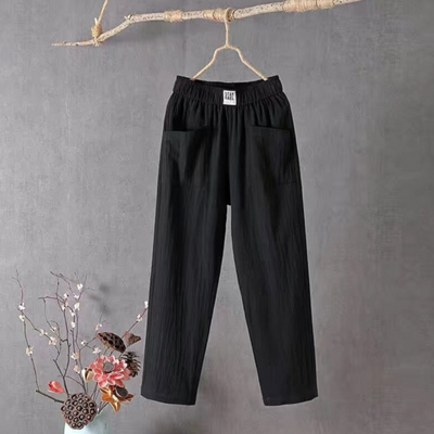MARIKA - Leinenhose mit elastischer Taille