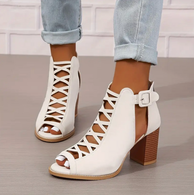 Lisa - Die Retro-High-Heels mit klobigem Absatz