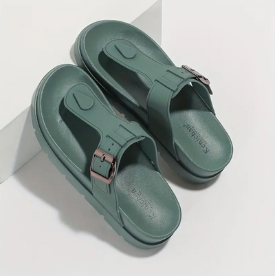 Lotte - Die bequemen Flip-Flops mit Uni-Farbe