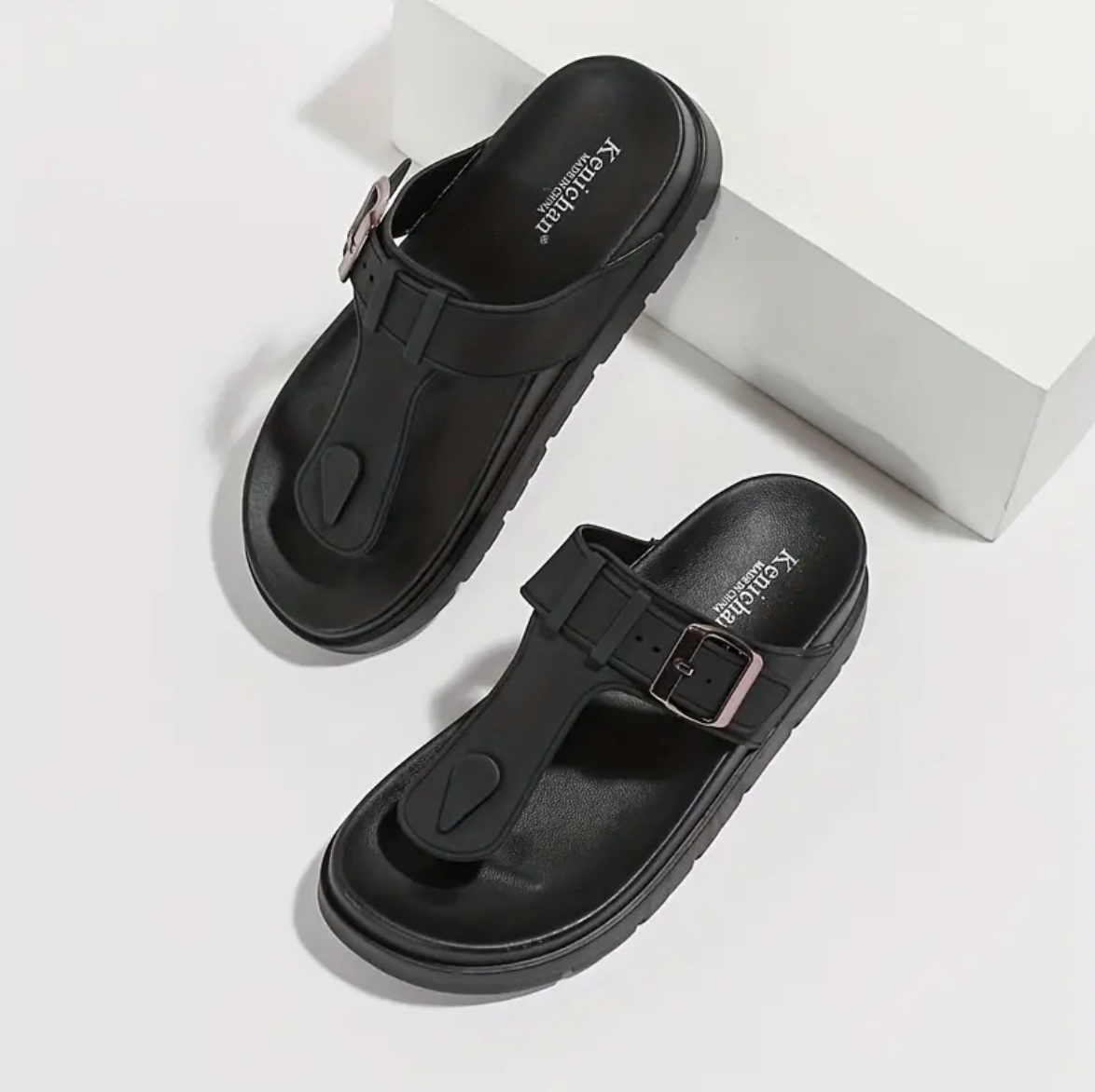Lotte - Die bequemen Flip-Flops mit Uni-Farbe