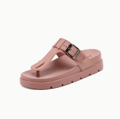 Lotte - Die bequemen Flip-Flops mit Uni-Farbe