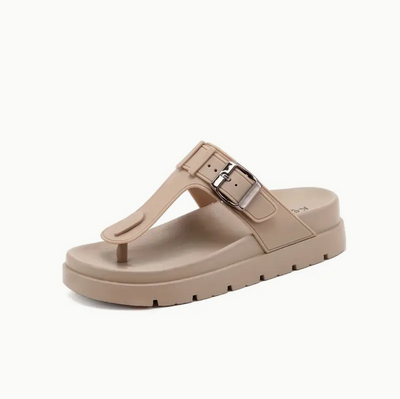 Lotte - Die bequemen Flip-Flops mit Uni-Farbe