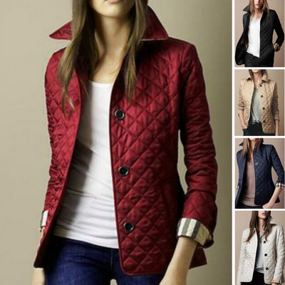 Sheryl Die Elegante schlanke Seiden-Baumwoll-Jacke