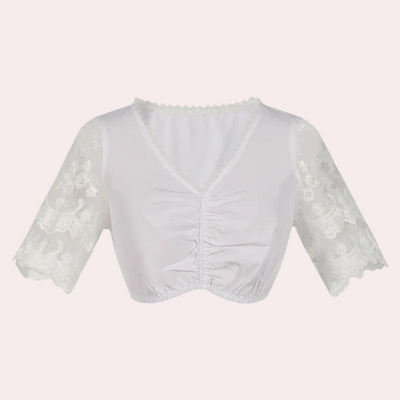 Dirndl Damen Grün Edelweiß Stickerei - Andrina