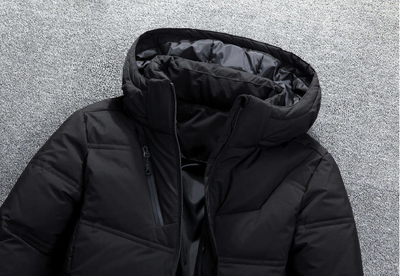 Gesteppte Kapuzenjacke mit urbanem Design - Narel