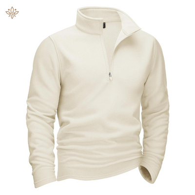 Clarkson - Herrenpullover mit Reißverschluss