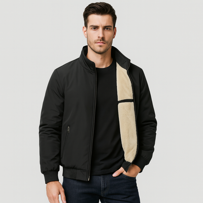 Herren-Fleece-Innenjacke mit Reißverschluss - Boaz