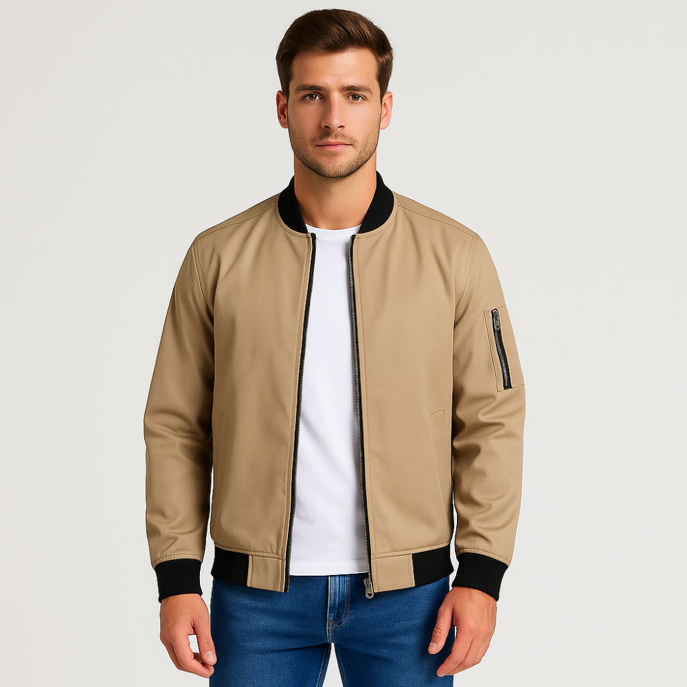Minimalistische Herren-Bomberjacke - Ken