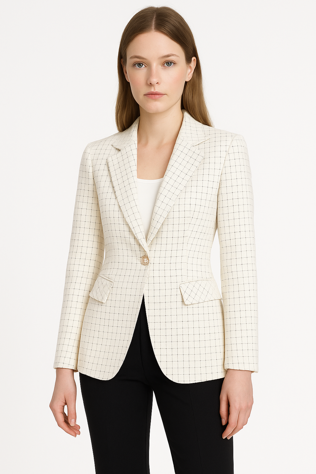 Damen Blazer mit Karomuster - Melissa