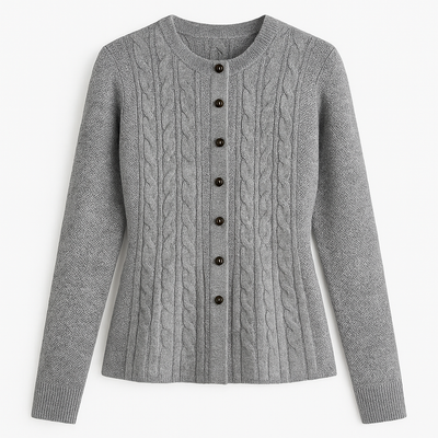 Geflochtene Strickjacke - Marivonne