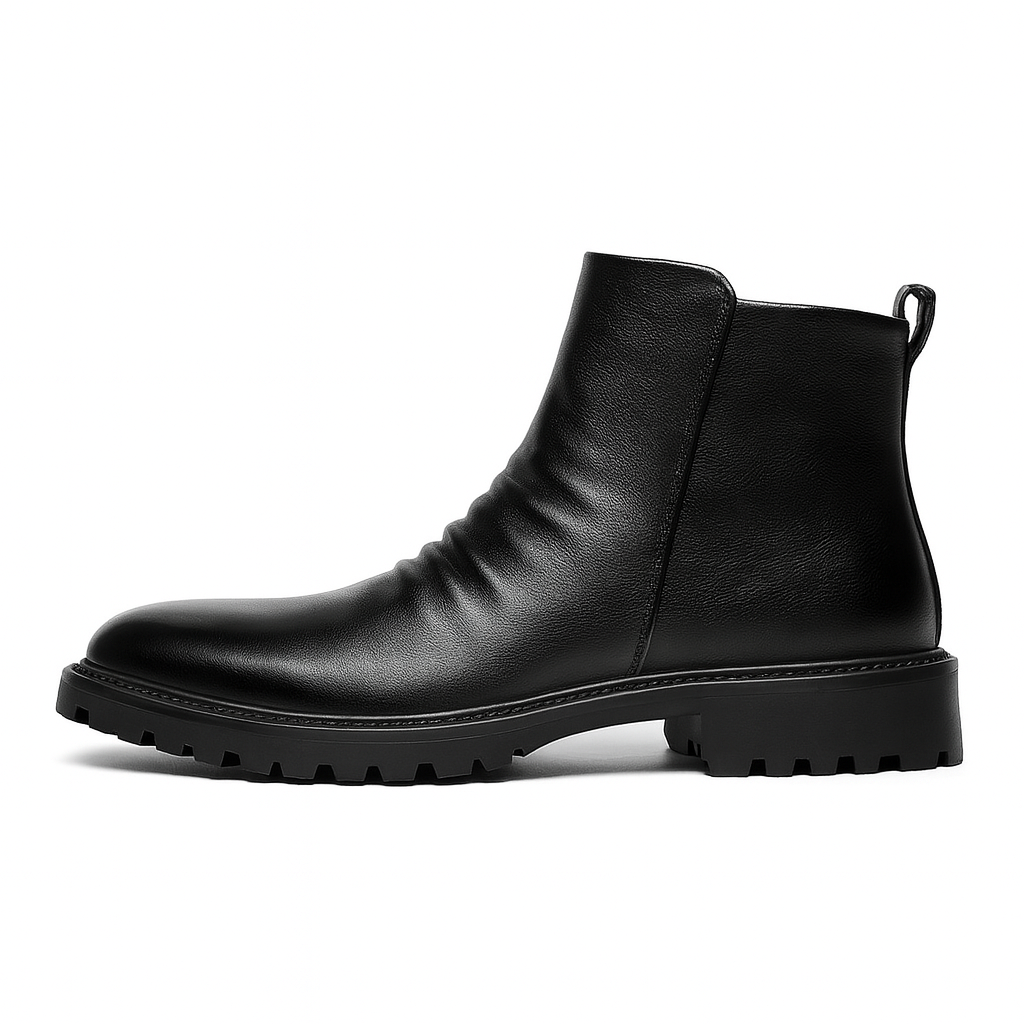 Herren-Stiefeletten aus Leder - Larenzo