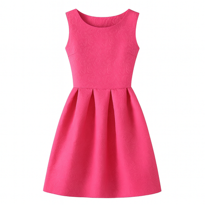 Ausgestelltes ärmelloses Partykleid - Celinne